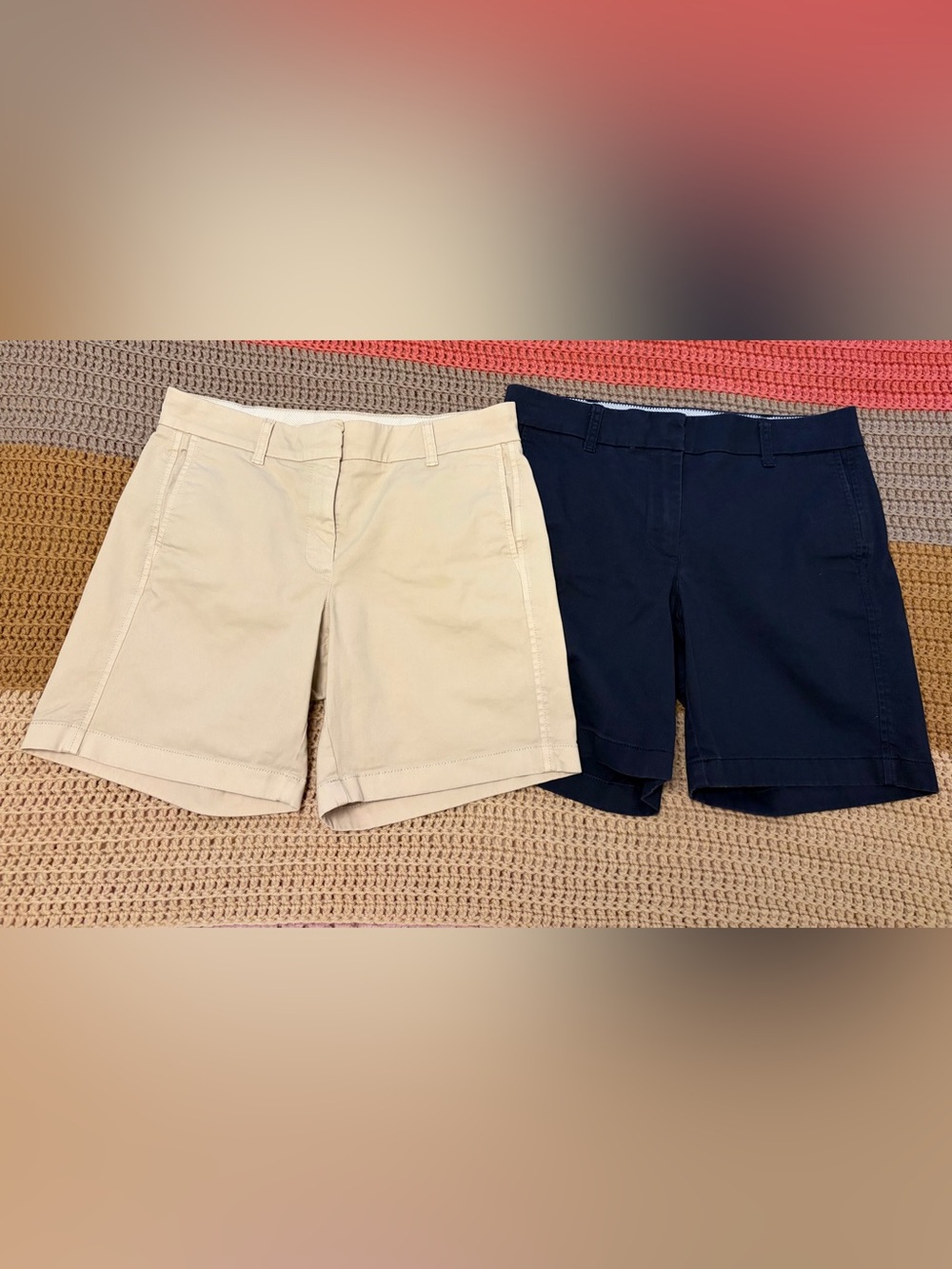 J. Crew Bundle of Two Women’s Khaki Shorts